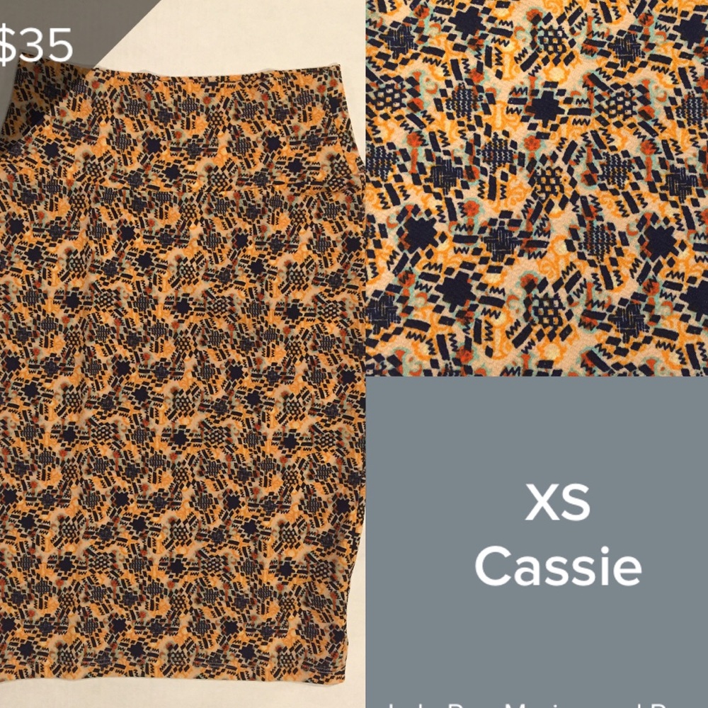 NWT LuLaRoe Cassie Skirt